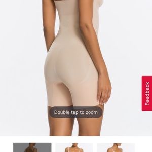Spanx OnCore Mid-Thigh Bodysuit